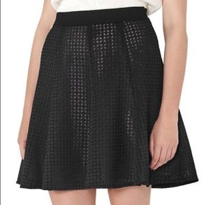 40% OFF🌟Reiss Sonoma Flared Cutwork Skirt